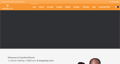 Desktop Screenshot of carolinachurch.org